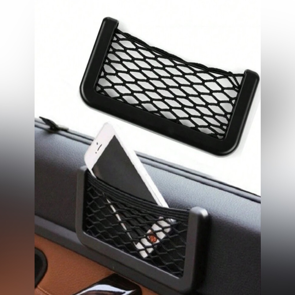 1PC Car Organizer Mesh Storage Net, Trunk Elastic String Cargo Storage Organizer - Picture 1 of 7